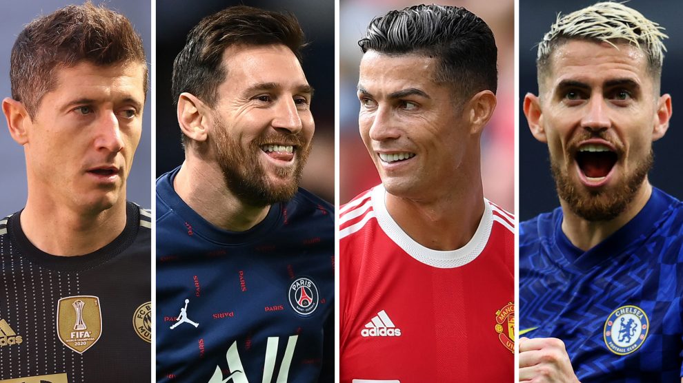 Nominados al Balón de Oro 2021: Messi, Ronaldo, Lewandowski y Jorginho, todos en la lista para el premio