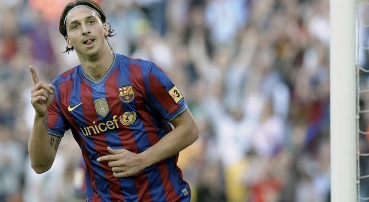 zlatan en el barça