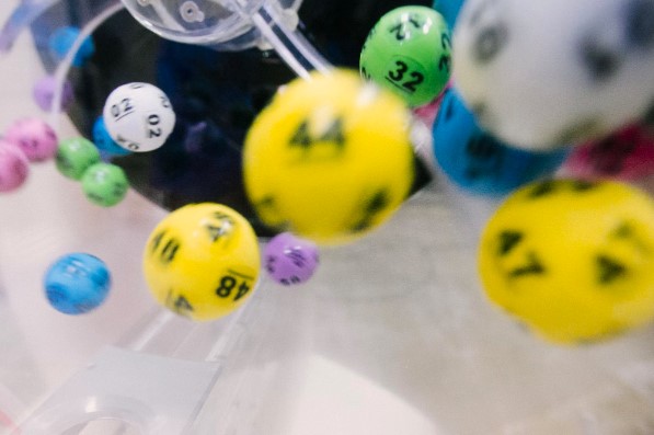 Bolas de loteria de colores
