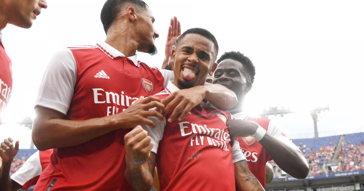 La forma de Gabriel Jesús en el Arsenal deja a Mikel Arteta asombrado
