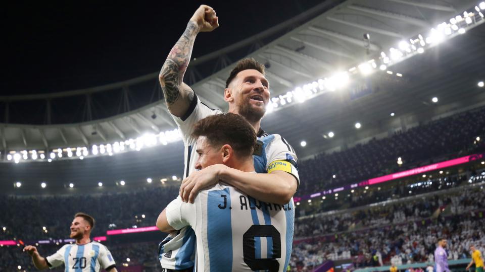 Lionel Messi al borde de la primera Copa del Mundo