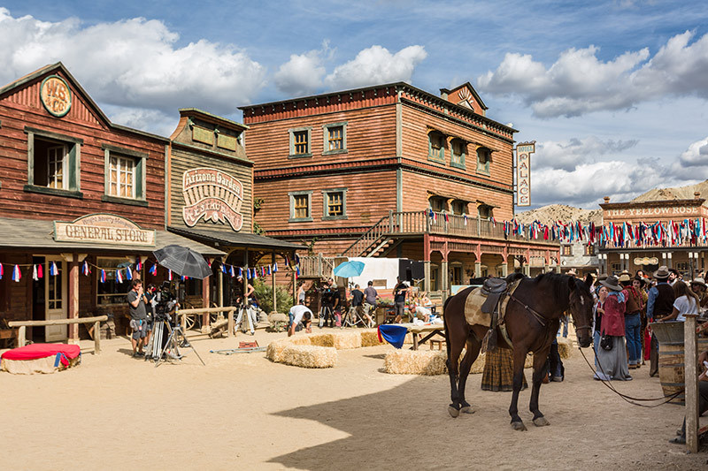 ¿Dónde se hacen las películas de vaqueros en Almería?