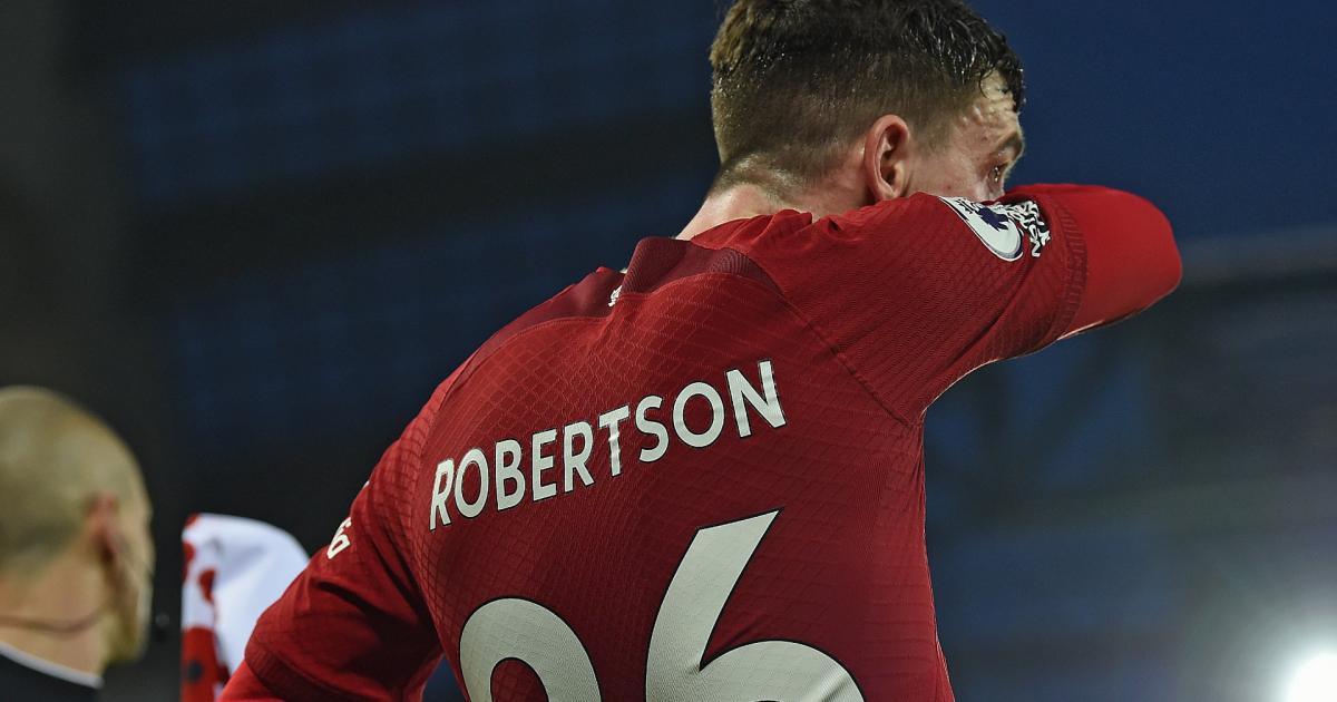 Récord de asistencias en la Premier League para el central: el lateral del Liverpool, Andrew Robertson, tiene más en la historia de la EPL