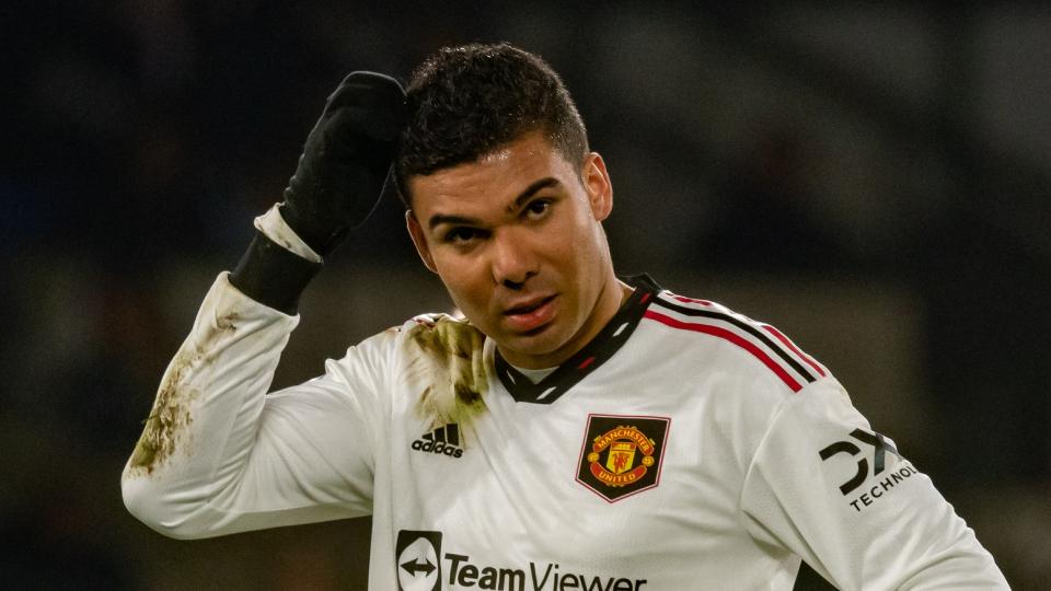 Casemiro de Man United v Crystal Palace frustrado