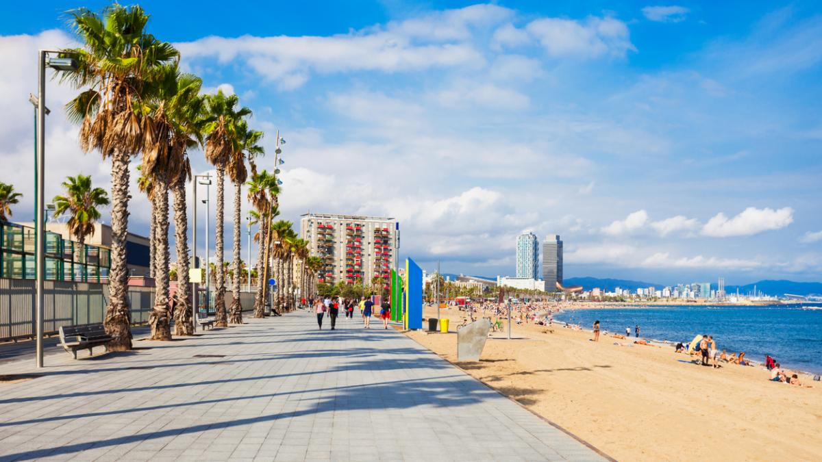 paseo maritimo de barcelona