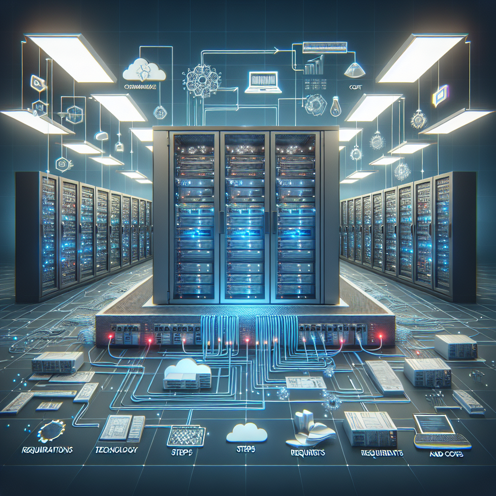 Crear un data center tecnologias pasos requisitos y costes