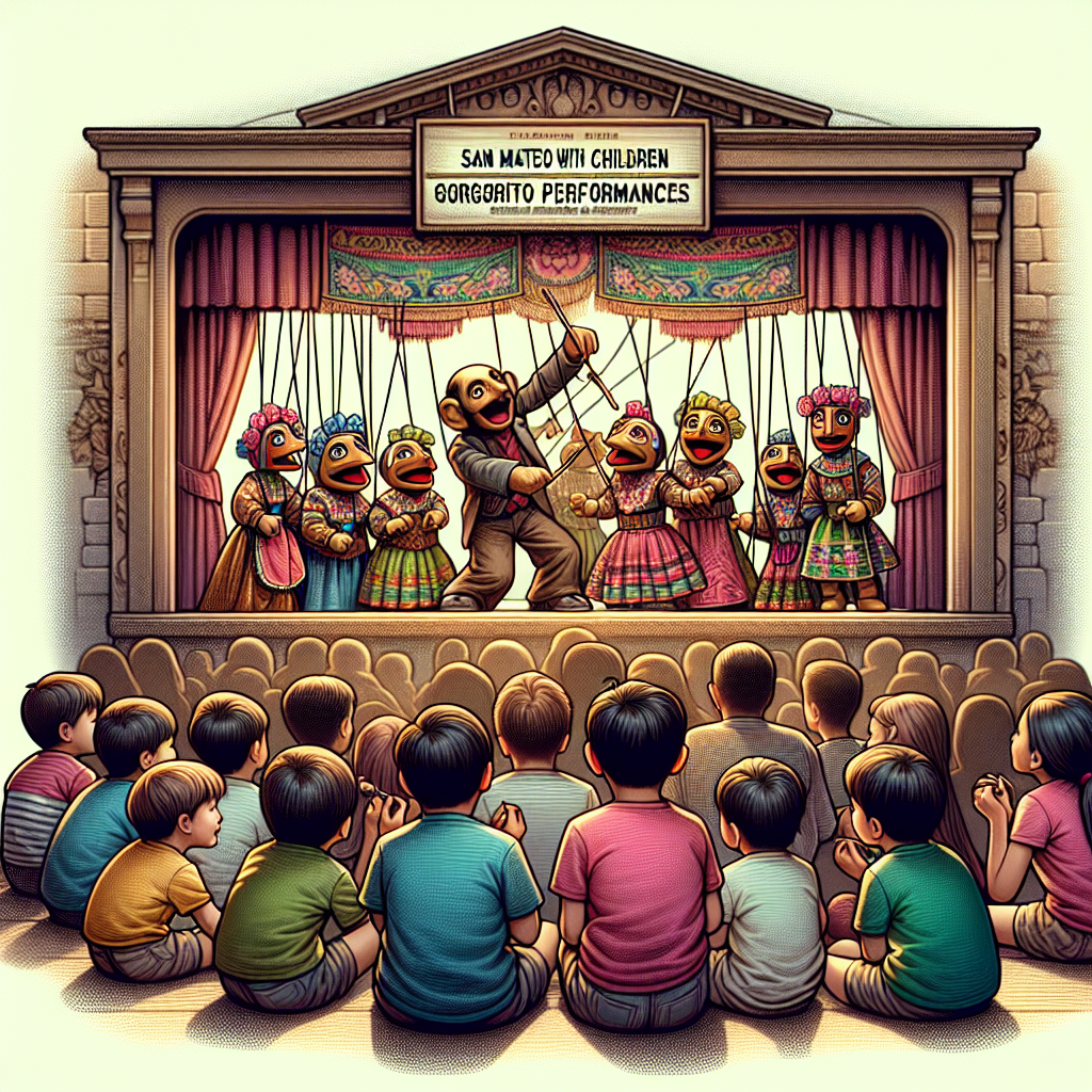 San Mateo con ninos actuaciones de Gorgorito