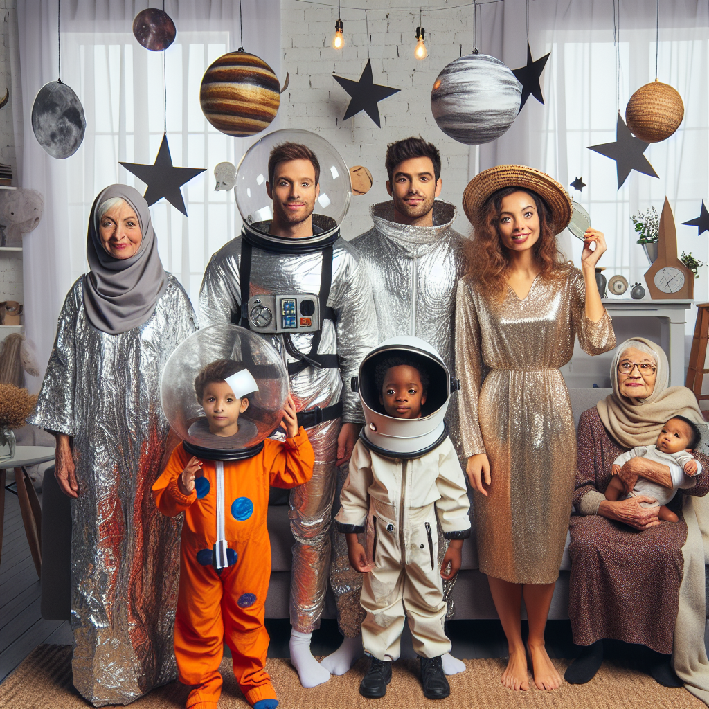 disfraces caseros espacio