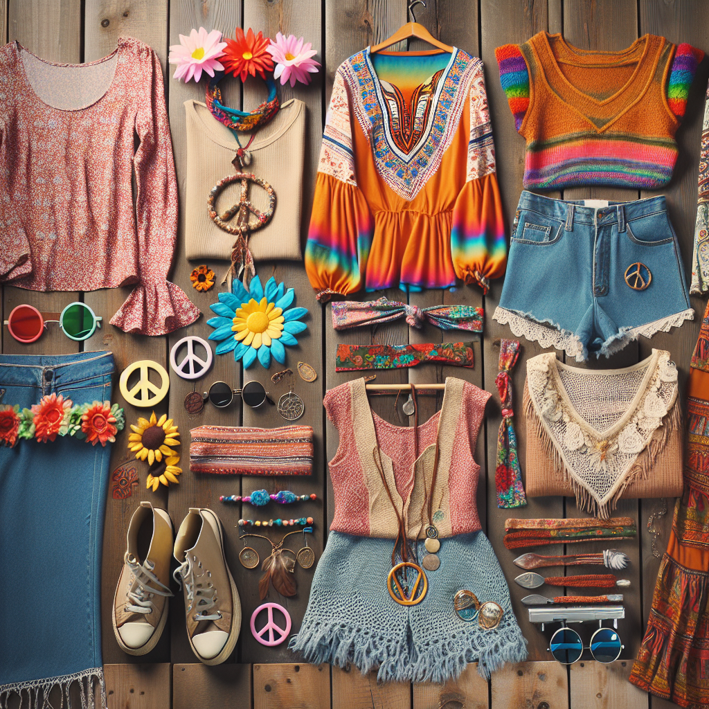 disfraces caseros hippie