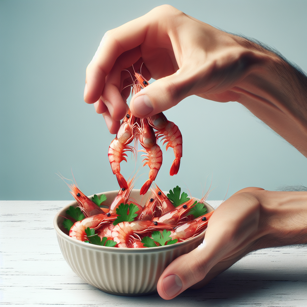 que pasa si como camarones crudos