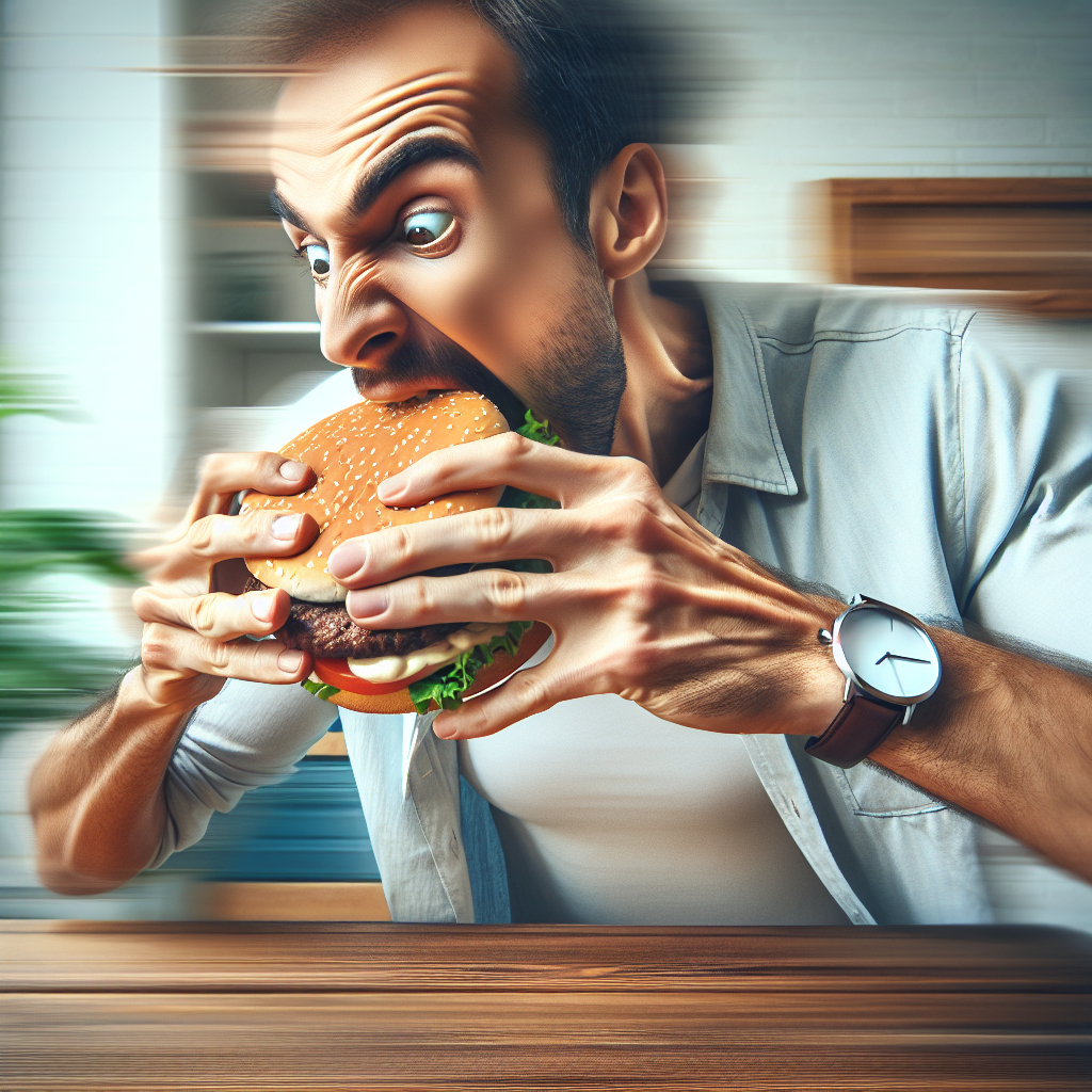 que pasa si como rapido