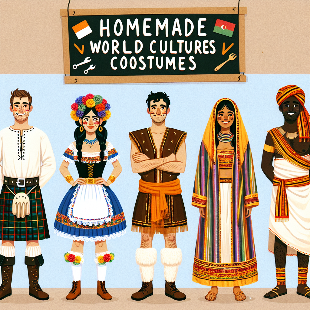 disfraces caseros culturas del mundo