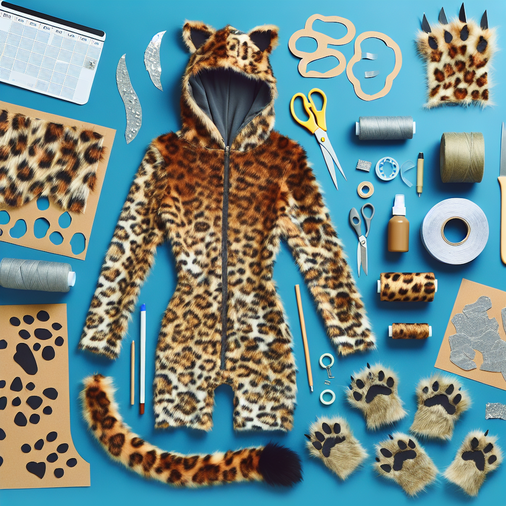 disfraces caseros leopardo