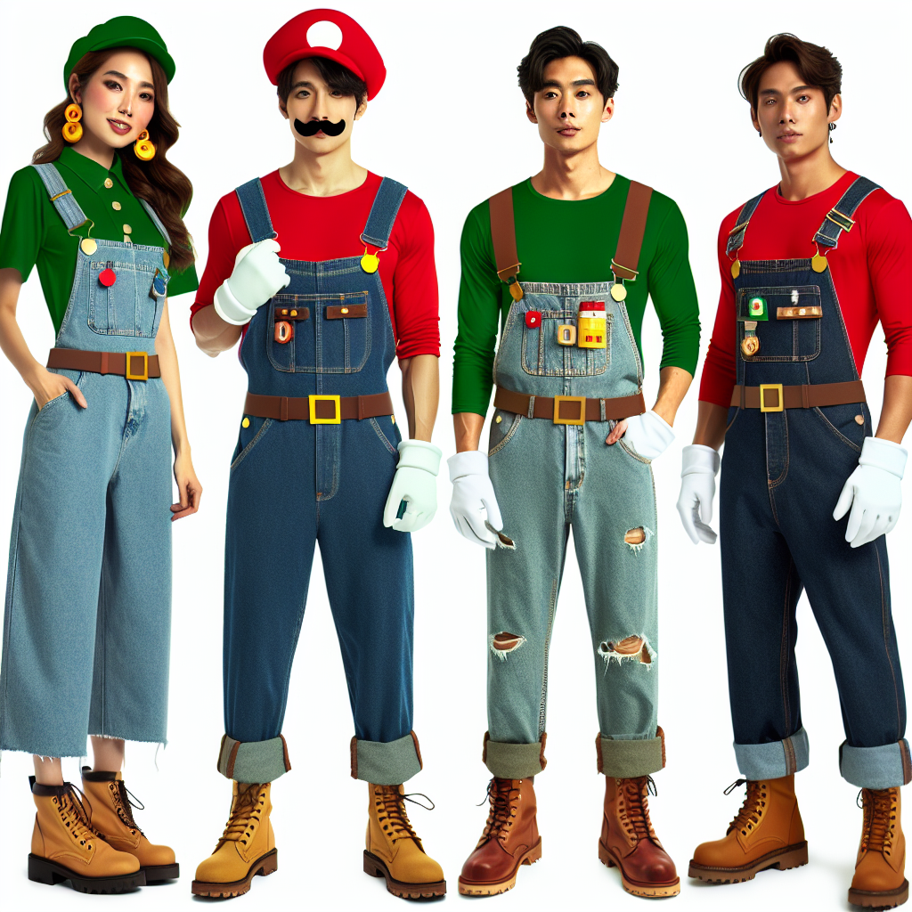 disfraces caseros mario bros