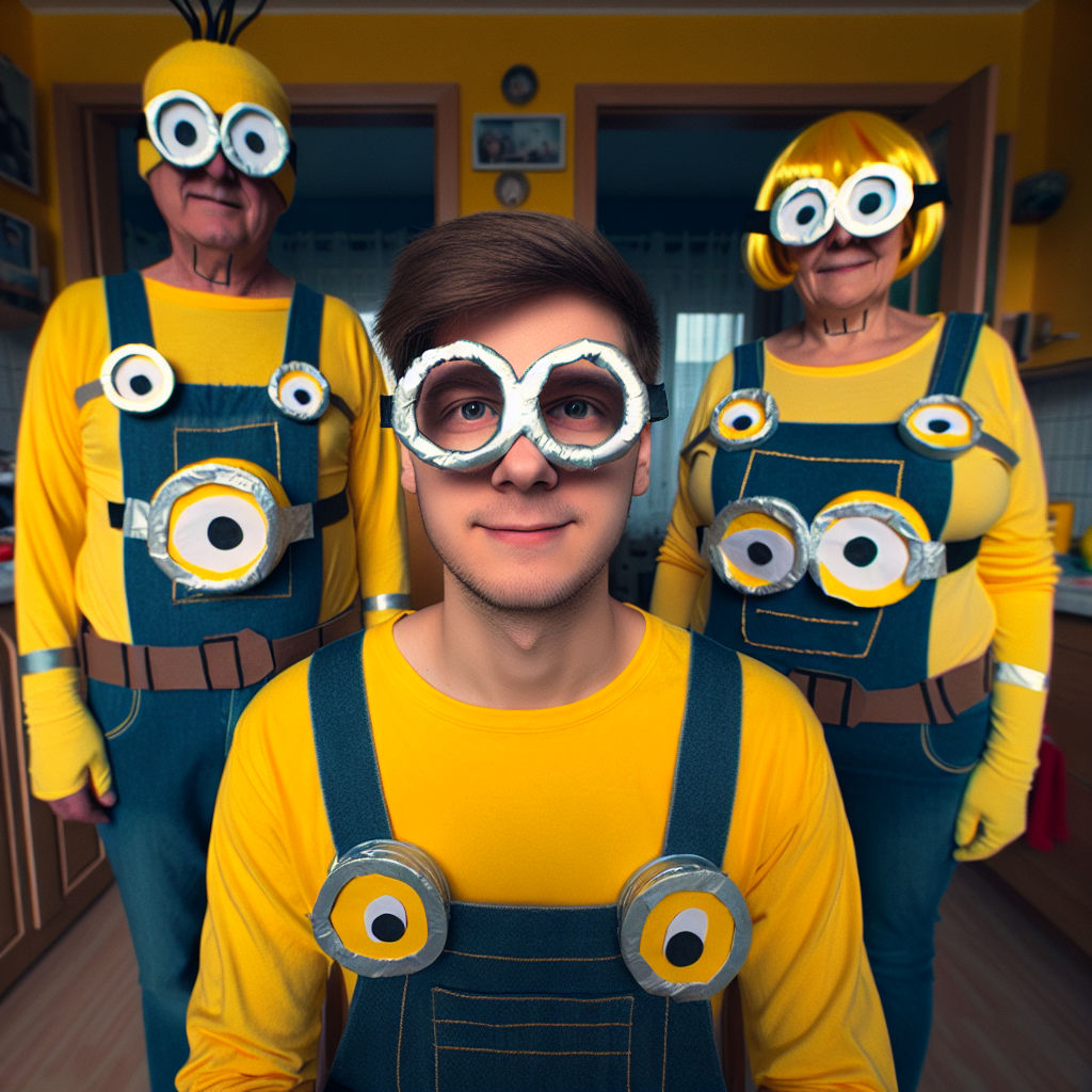 disfraces caseros minions