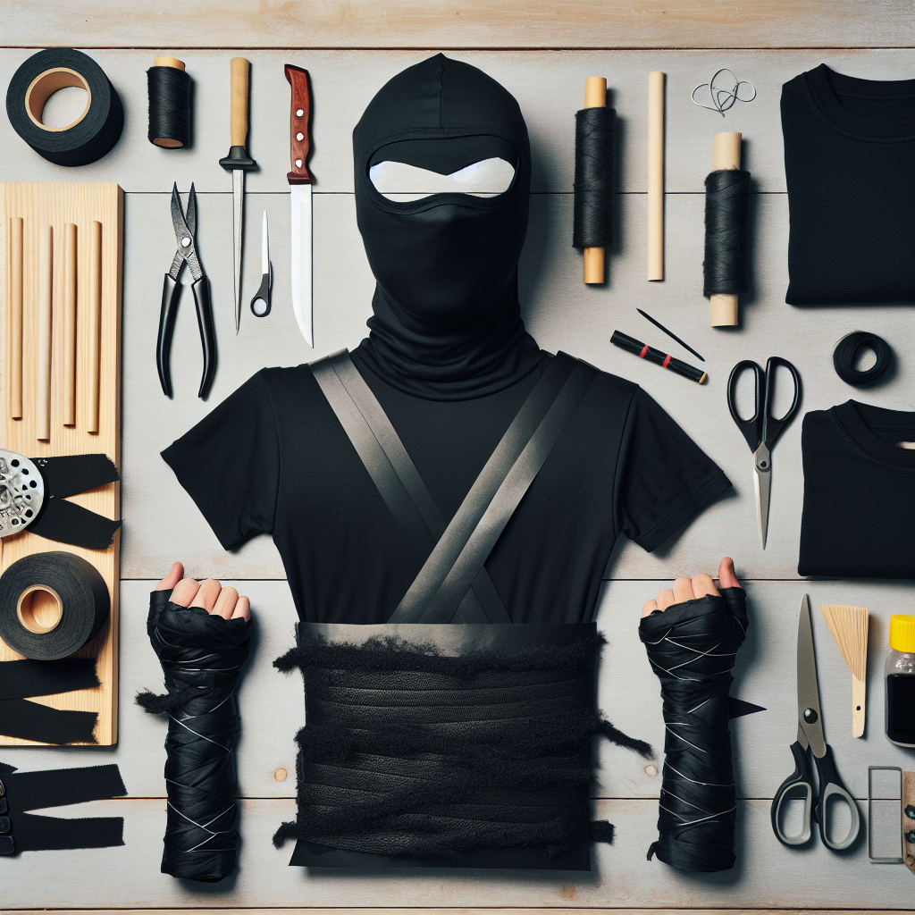 disfraces caseros ninja