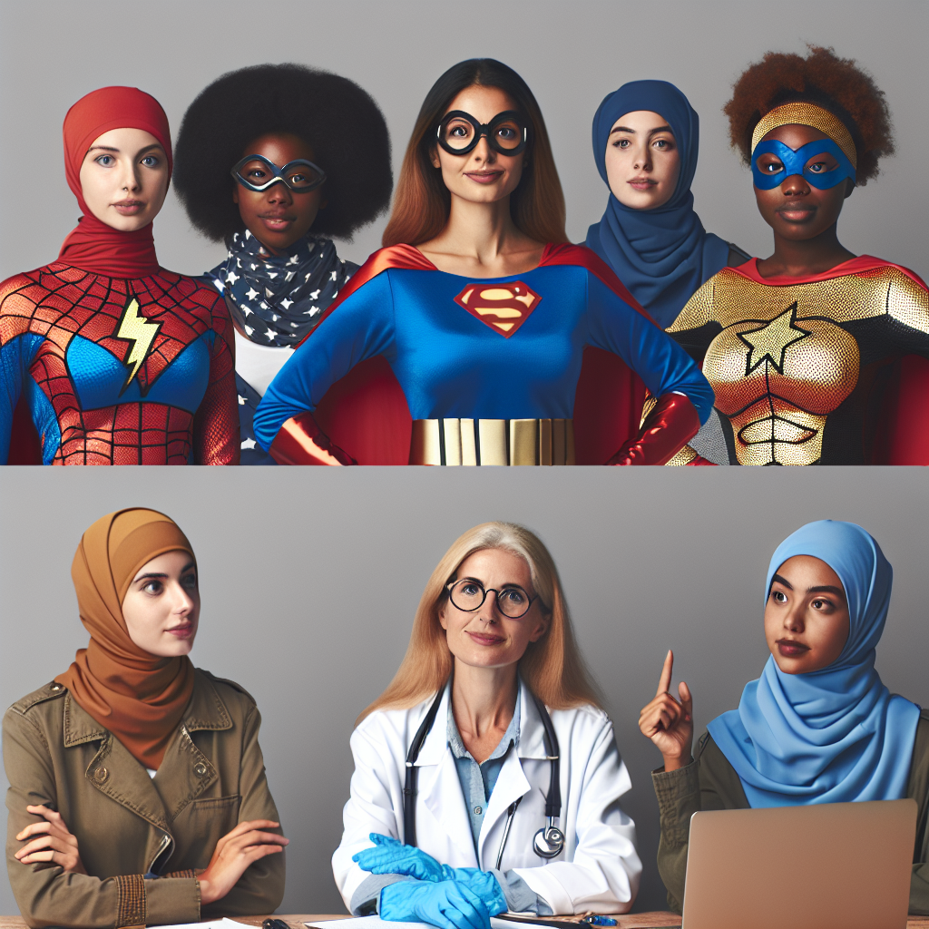 disfraces caseros superheroes mujer