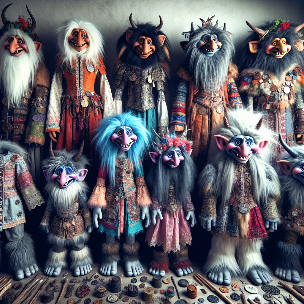disfraces caseros trolls