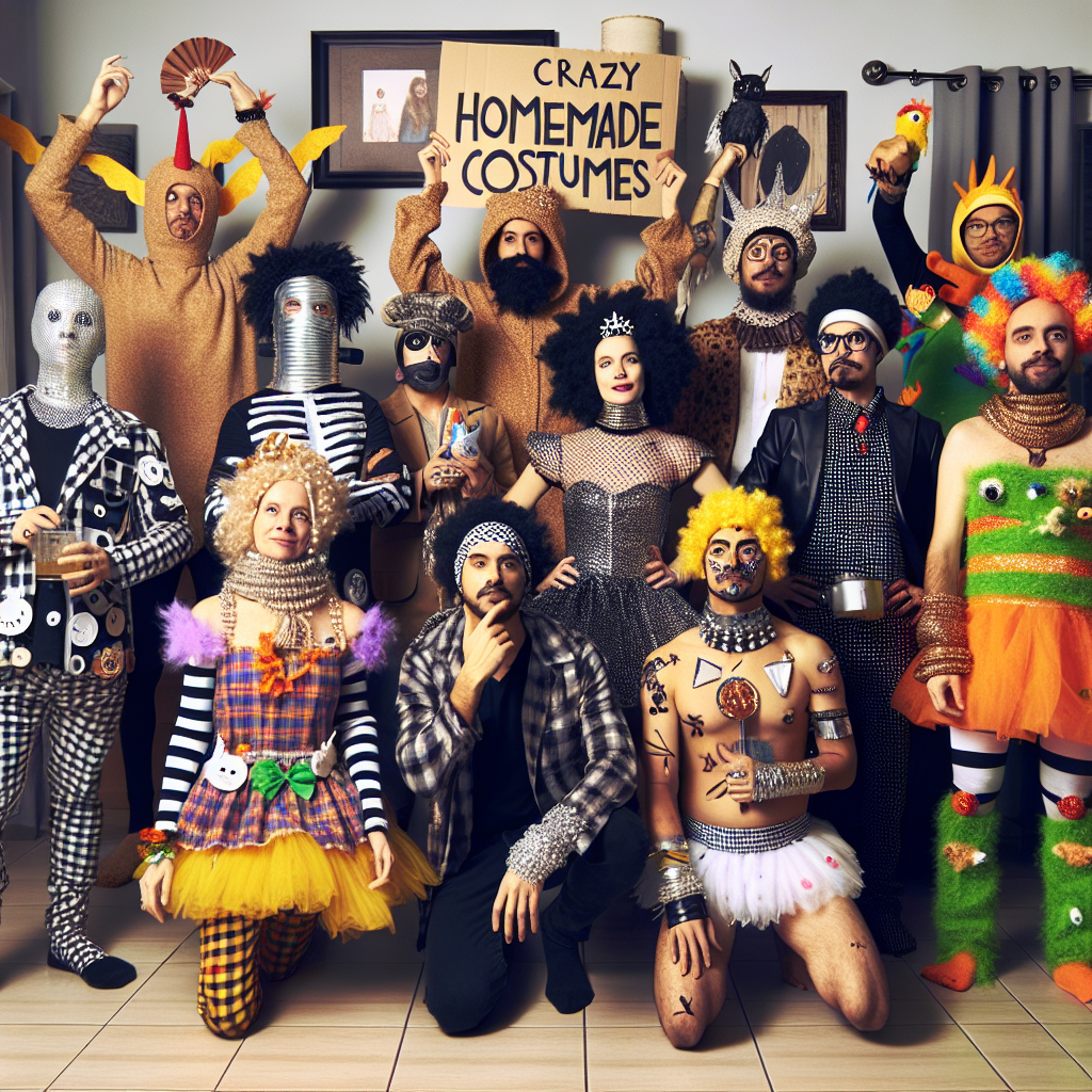 disfraces locos caseros