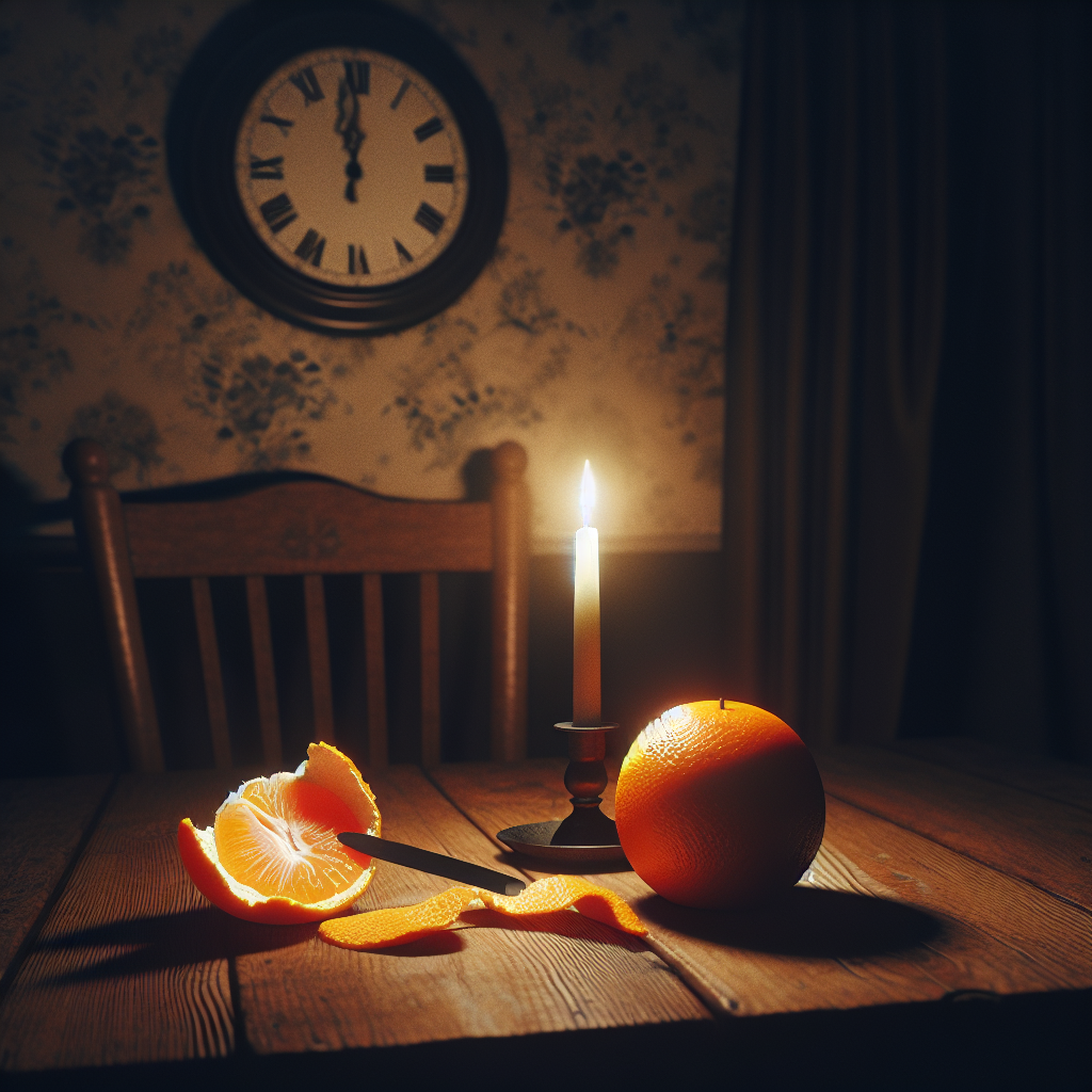 que pasa si como naranja en la noche