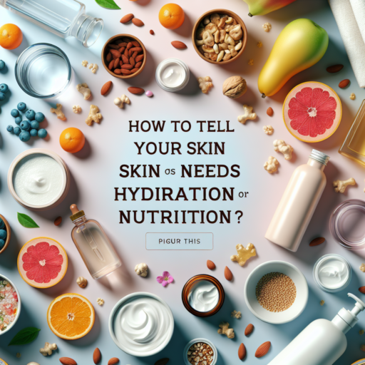 ¿Cómo saber si tu piel necesita hidratación o nutrición?