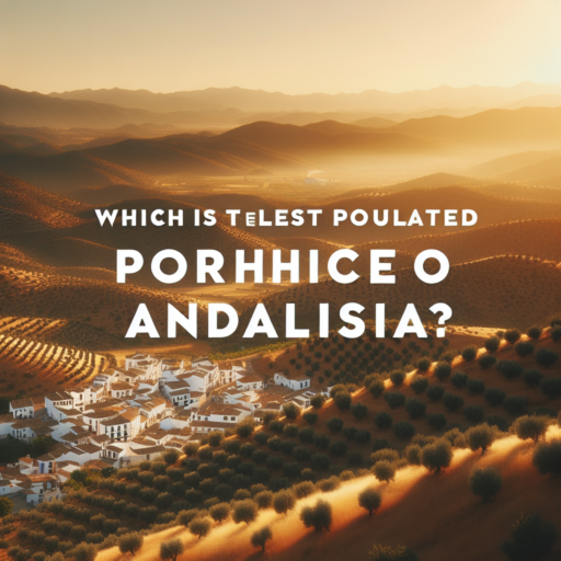 ¿Cuál es la provincia menos poblada de Andalucía?