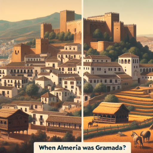 ¿Cuándo Almería era una Alquería de Granada? ¿Cuándo Almería era Almería Granada era su alquería?