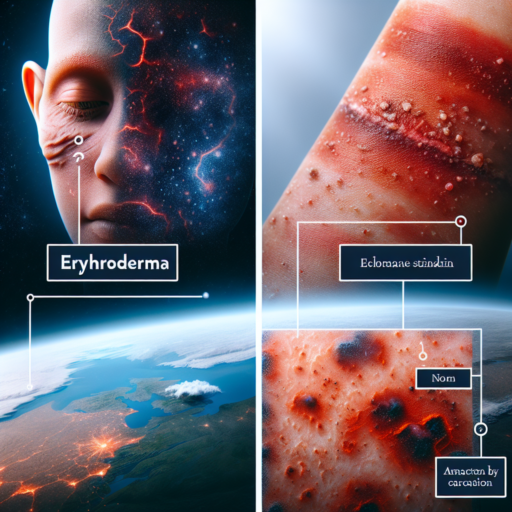 ¿Qué es eritrodermia en la piel?