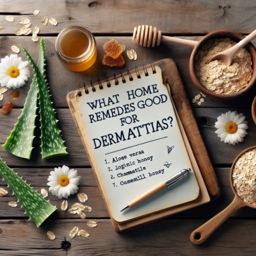 ¿Qué remedio casero es bueno para la dermatitis?