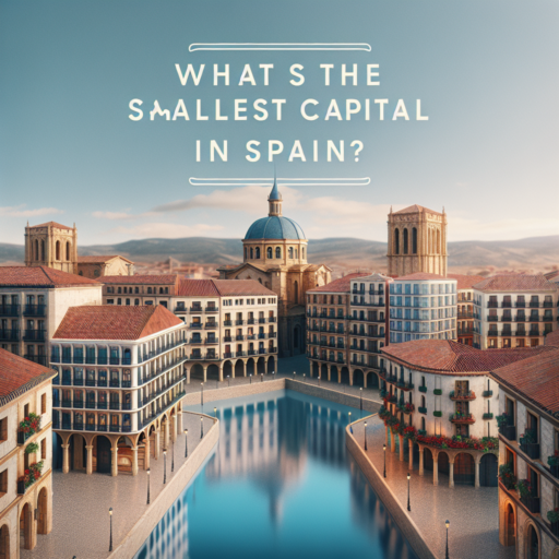 ¿Cuál es la capital más pequeña de España?