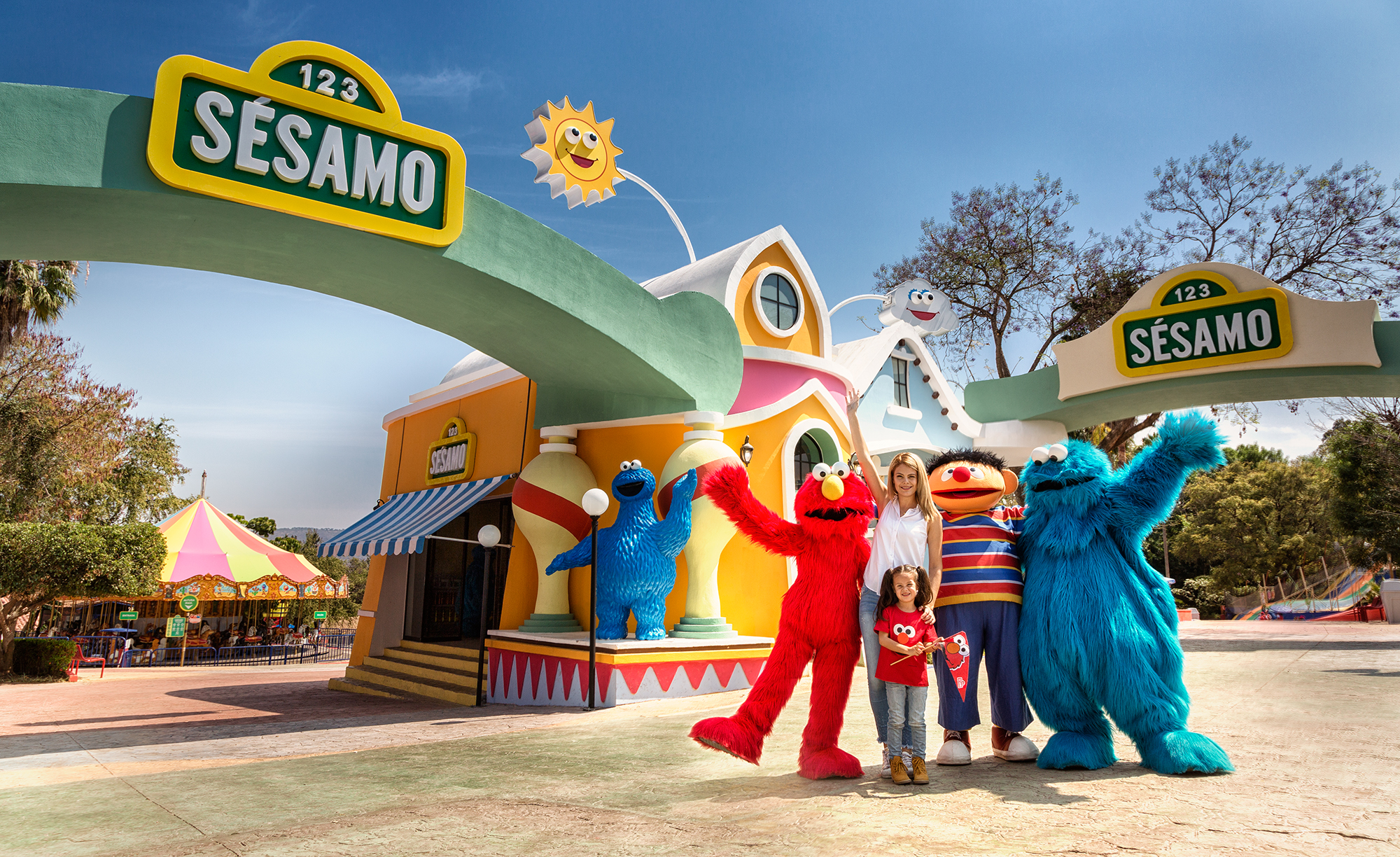 Plaza sesamo en parque guadalajara