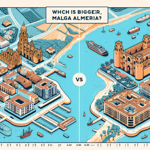 ¿Qué es más grande Málaga o Almería?